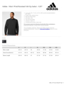 Picture of ADIDAS Mens Wind Resistant Full-Zip Jacket